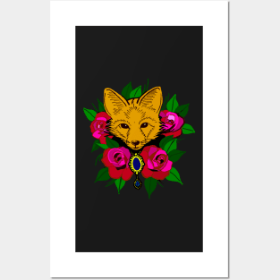 red fox Posters and Art